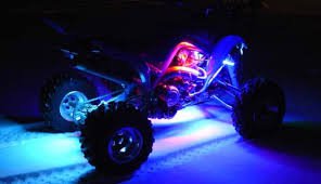 four wheeler with underlights - Google Search bike car truck fun