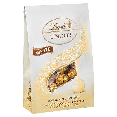 Lindt White Chocolate Truffles Bag | Walgreens