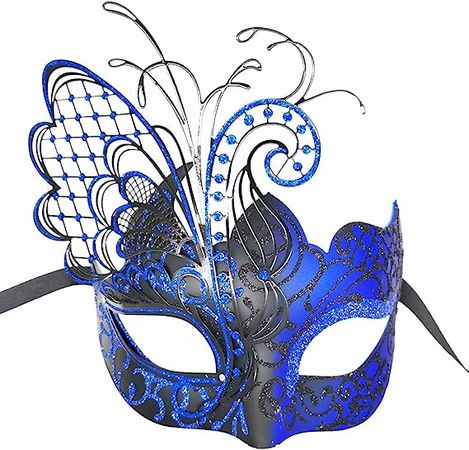 Amazon.com: Ubauta Masquerade Mask For Women Venetian Mask/Halloween/Party/Ball Prom/Mardi Gras/Wedding/Wall Decoration (Gold Butterfly) : Clothing, Shoes & Jewelry