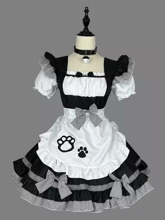 Cat maid dress