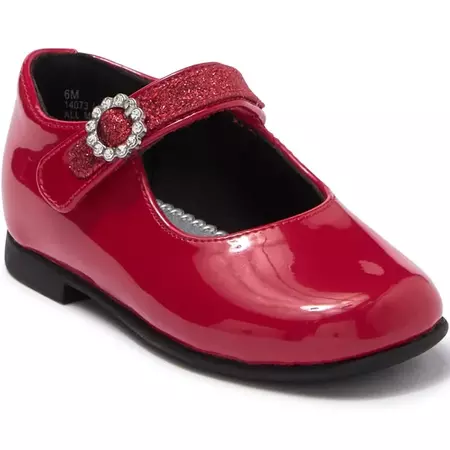 Rachel Shoes Girls' Millie Mary Jane Shoes - Red, 5 Toddler | Google Shopping