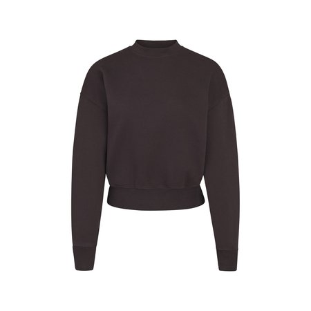 Outdoor Fleece Pullover - Dark Purple | SKIMS