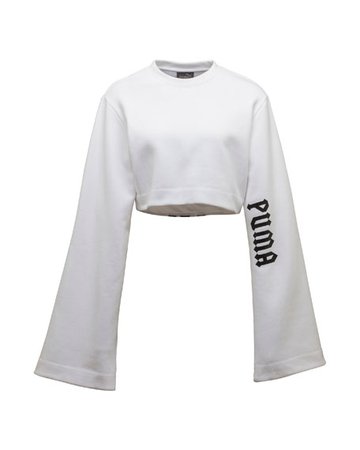 Fenty Puma by Rihanna Cropped Kimono Sweatshirt