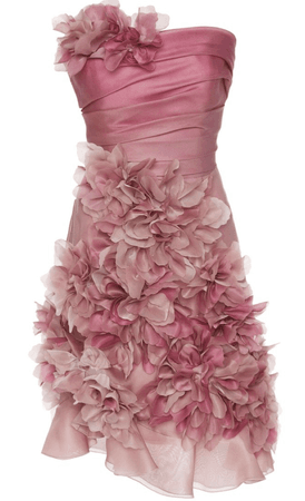 pink flower dress