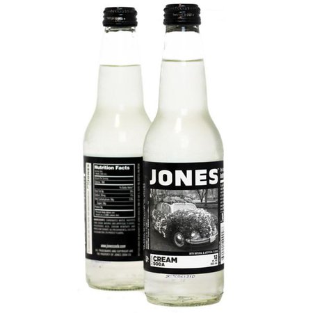 12-pack JONES Cream Soda Cane Sugar Soda | Jones Soda Co.