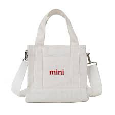 MINI White Messenger Bag