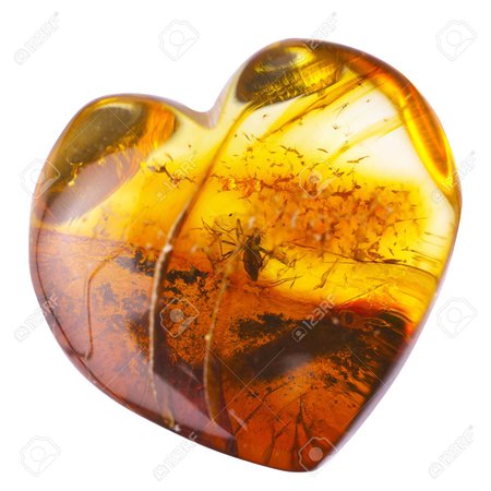 amber heart crystal - Google Search