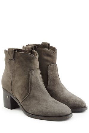 Suede Ankle Boots Gr. IT 37