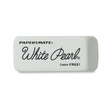 papermate white pearl eraser - Google Search