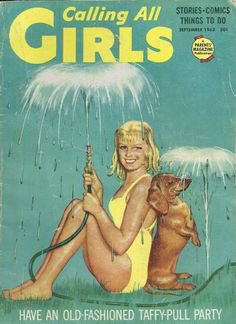 1960's | Girls magazine, Wiener dog