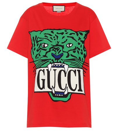 Oversized Cotton T-Shirt - Gucci | mytheresa