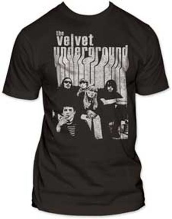 the velvet underground black band vintage t shirt