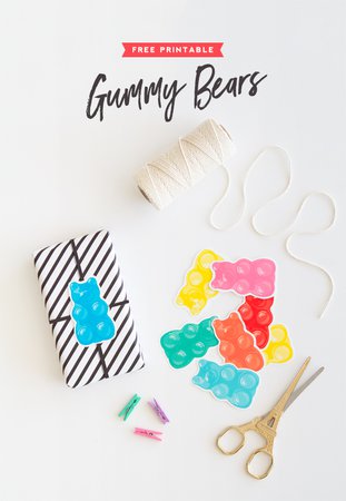 Free Printable Gummy Bears