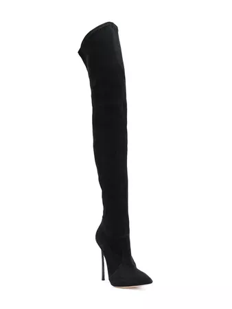 Casadei over-the-knee Blade boots $1,450 - Shop SS19 Online - Fast Delivery, Price