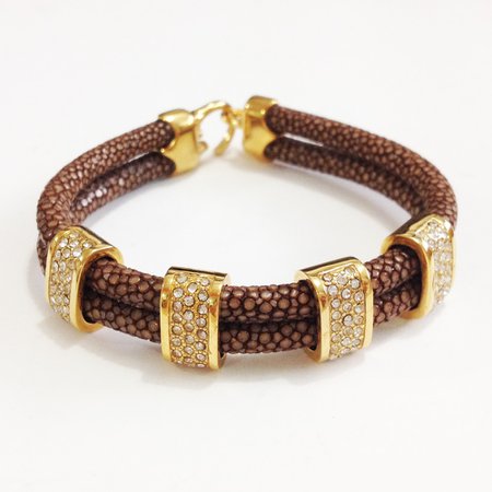 Brown Gold Bracelet AliEx