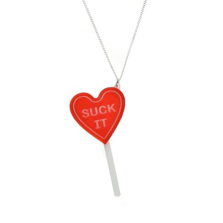 Suck It Lollipop Necklace – Hey Mavens