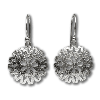 Masi Round Earrings - Totoka Jewelry (Fiji)