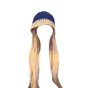 blonde hair png hat
