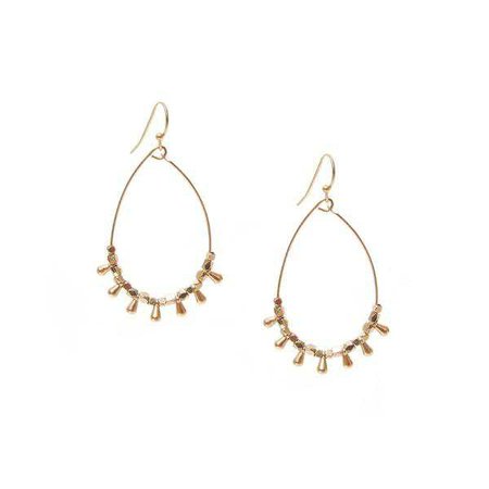 Earrings | Shop Women's Gold Drop Earring at Fashiontage | 9794E-1