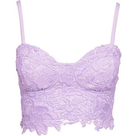 Lilac Lace Bustier