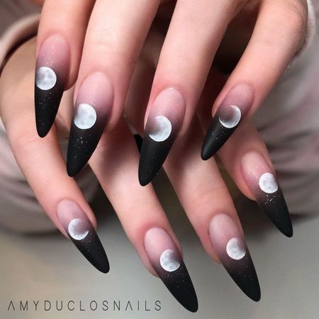 moon phase nails