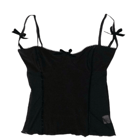 black corset bustier top