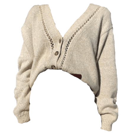 white brown sweater shirt png