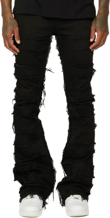 black flare pants