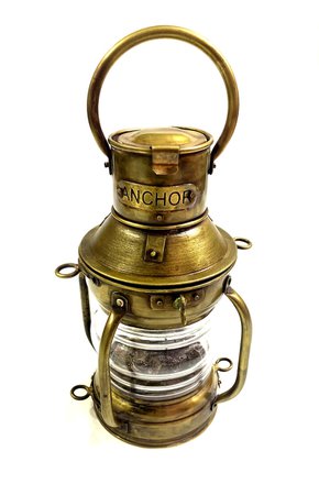Antique Anchor Oil Lamp Vintage Nautical Maritime Boat Ship | Etsy