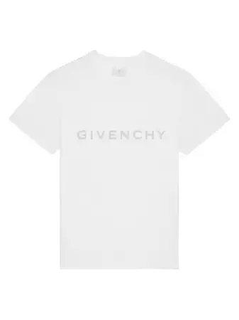 Shop Givenchy Archetype Slim Fit T-Shirt in Cotton | Saks Fifth Avenue
