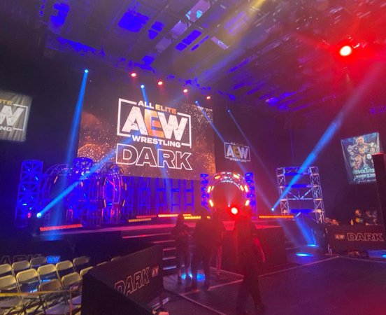 Mathew Balk on Instagram: “Front row for the first ever AEW Dark tapings at Universal Studios Orlando #aew #aewdark #universalstudios #universalstudiosorlando…”