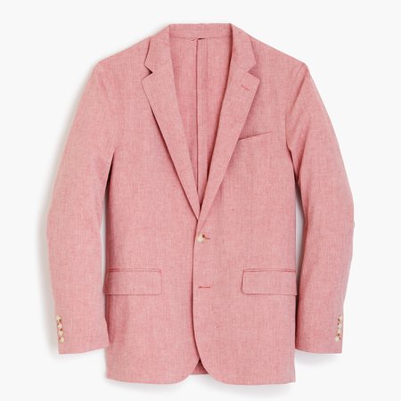 J.Crew: Ludlow Slim-fit unstructured blazer in cotton-linen