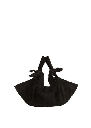 MANGO Bow leather bag