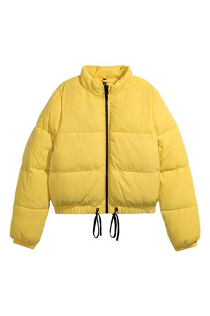 Padded jacket | Bright yellow | LADIES | H&M ZA