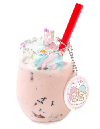 Fluffy Strawberry Parfait / Jelly Iced Latte - ♡