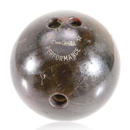 Vintage Brown Bowling Ball - Modernica Props