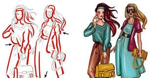 Fashion illustrations for beginners - Google Search