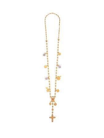Dolce & Gabbana Charm Rosary Necklace