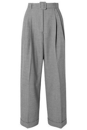 grey trousers
