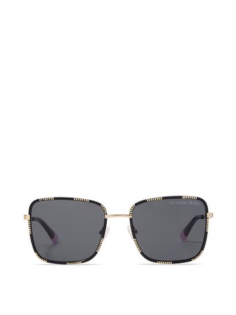 VICTORIA'S SECRET Signature Stripe Sunglasses