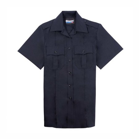 Womens Class A Police Uniform Shirt - Short Sleeve Cotton Shirt - 8421W - Blauer | Blauer