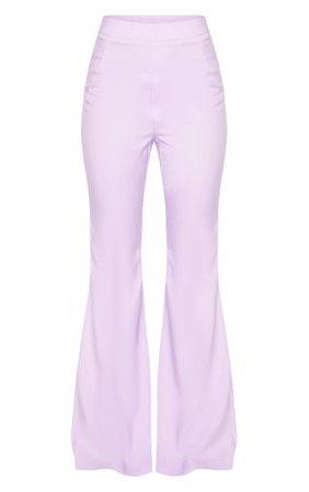 Lilac Flare Leg Trouser | Co-Ords | PrettyLittleThing