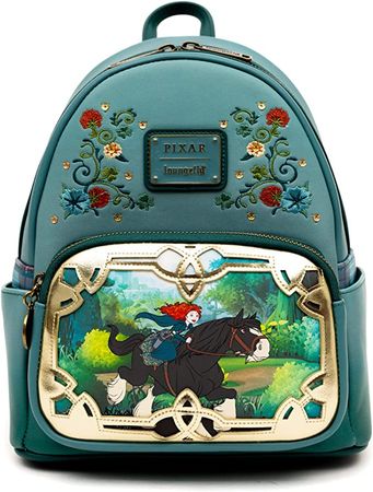 Amazon.com | Loungefly Disney Mini Backpack, Disney Princess Stories Series Pixar Merida, Brave | Casual Daypacks