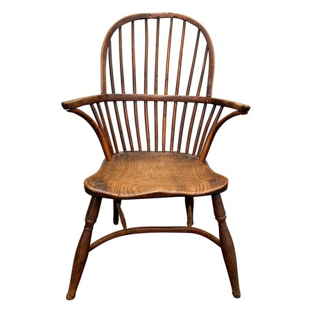 18th Century English Windsor Chair For Sale at 1stdibs