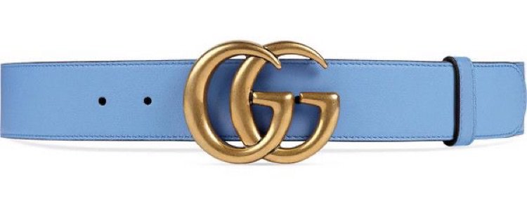 Blue Gucci Belt