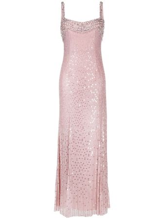 Jenny Packham Calypso crystal-embellished Gown - Farfetch