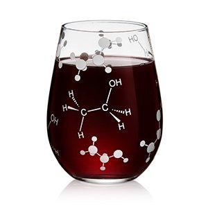Ethanol Stemless Wine Glass | ThinkGeek