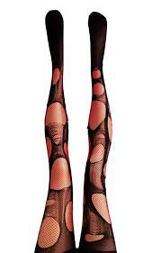 black and red ripped stockings - Google Search