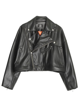 2way Leather Rider jacket coat – PAMEO POSE