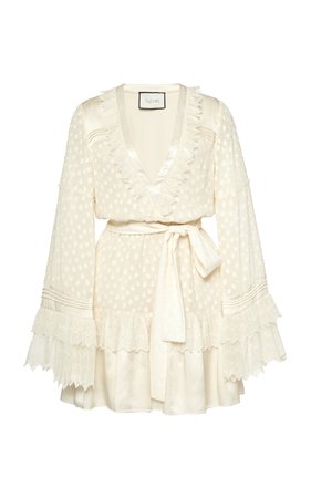 Katerina Cotton Polka Dot Mini Dress by Alexis | Moda Operandi